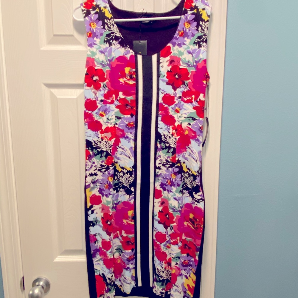 BCBG Flower Print dress